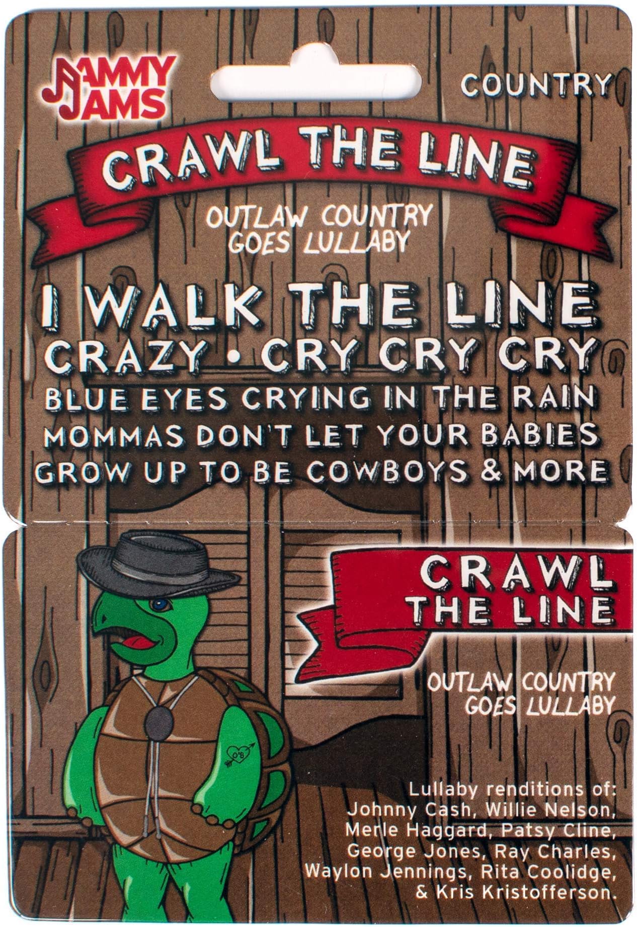 Jammy Jams Crawl The Line Outlaw Country Goes Lullaby