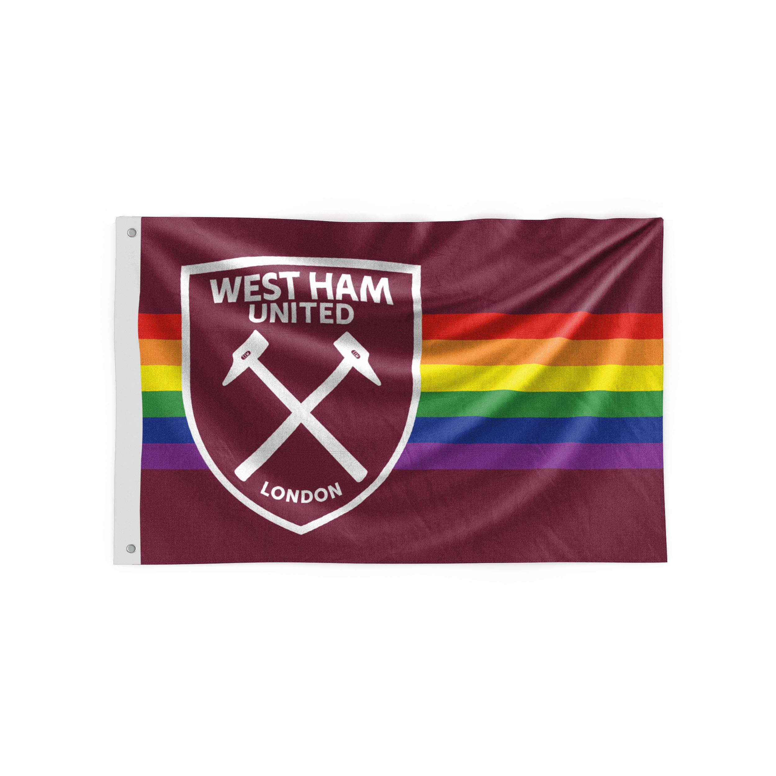 FOCO West Ham United FC Rainbow 5 x 3 Flag