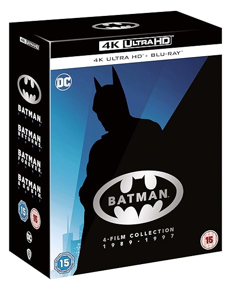 Amazon Com Batman 4 Film Collection 1989 1997 4k Blu Ray 2020 Region Free Movies Tv Amazon Com Batman 4 Film Collection 1989 1997 4k Blu Ray 2020 Region Free Movies Tv
