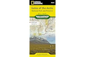 Gates of the Arctic National Park and Preserve Map