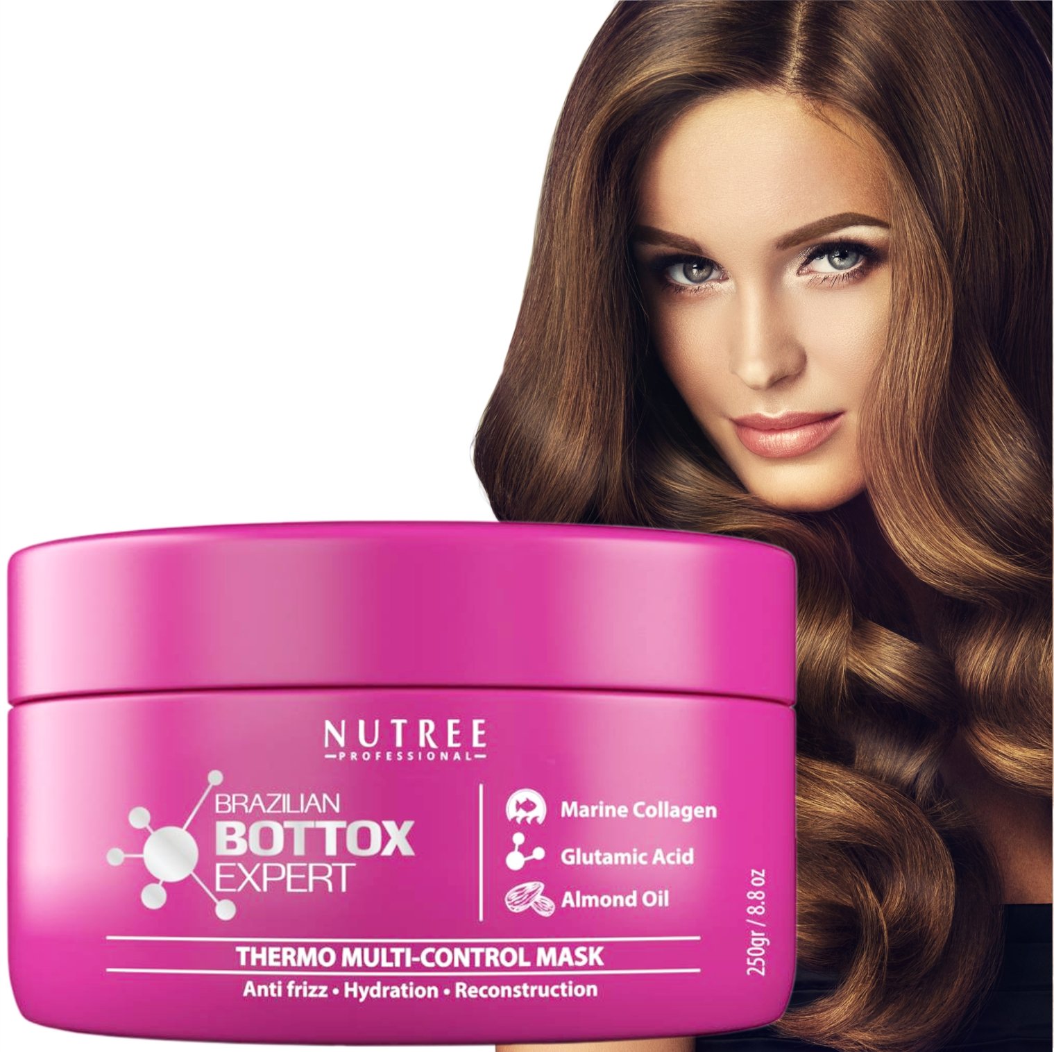 Nutree Brazilian Bottox Expert Thermal Control Anti Frizz Hair