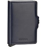 SECRID-Secrid Twin Black Leather Wallet