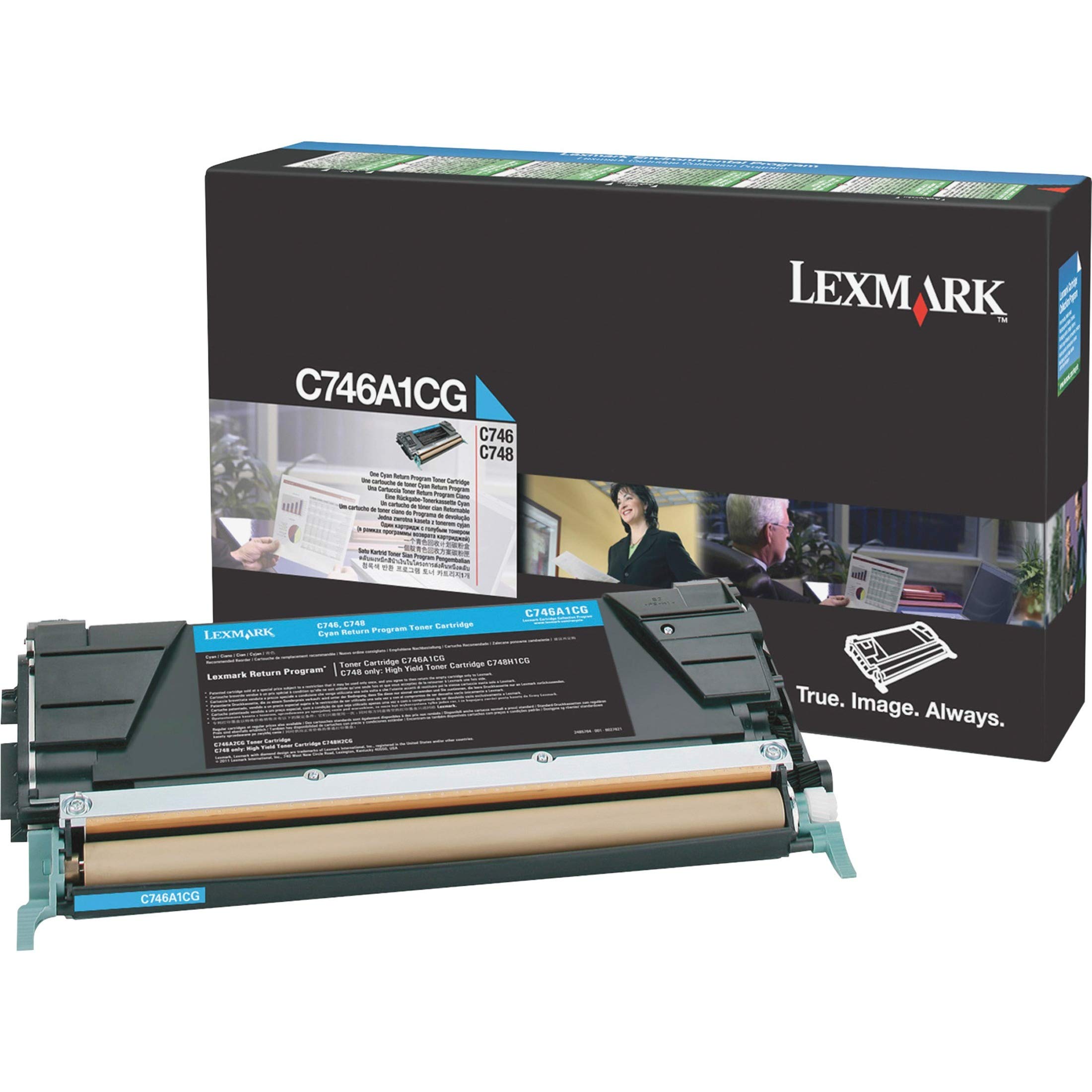 Lexmark C746 Toner Cartridge - Cyan