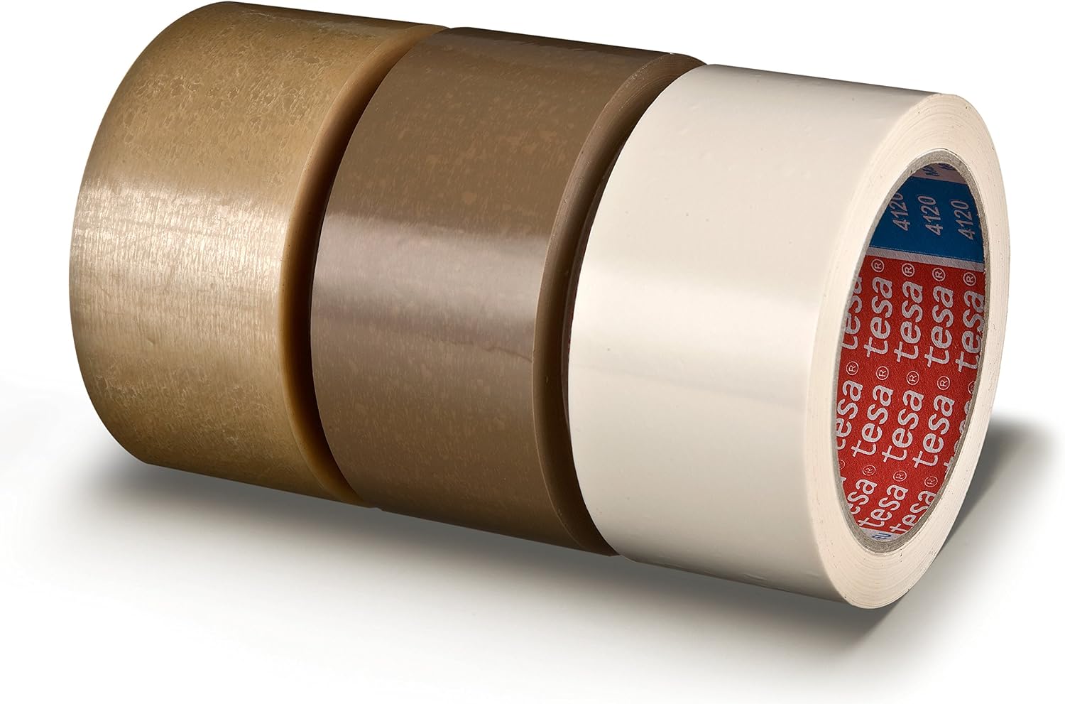 tesa 4120 PVC Packing Tape 66 m 38 mm Transparent, 66m:38mm - Image 4
