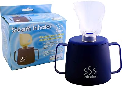 Medisure Steam Inhaler Cup MS05475 - Dual Handle, PVC-Free Mask