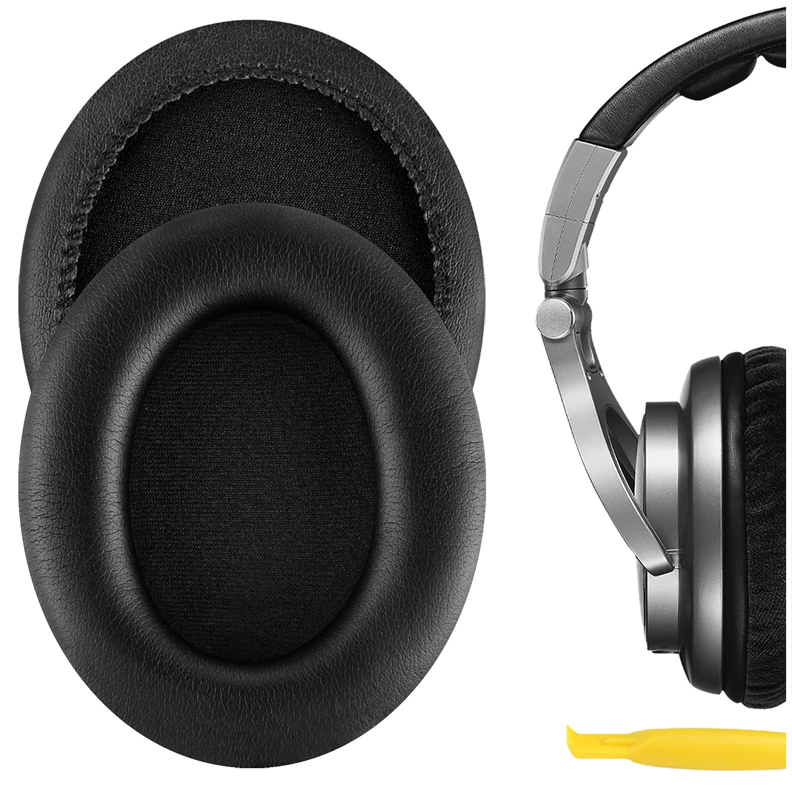 Geekria Replacement Ear Pads for Sony MDR-CD250 Headphones Ear Cushions, Repair Parts (Black)