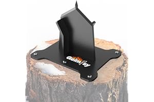 Geimrsy Upgraded Heavy-Duty Firewood Kindling Splitter for Wood - Manual Log Splitter with High Strength Steel, Wood Splitter Wedge. Perfect for Wood Stove, Fireplace, and Fire Pit Kindling (Type-A)