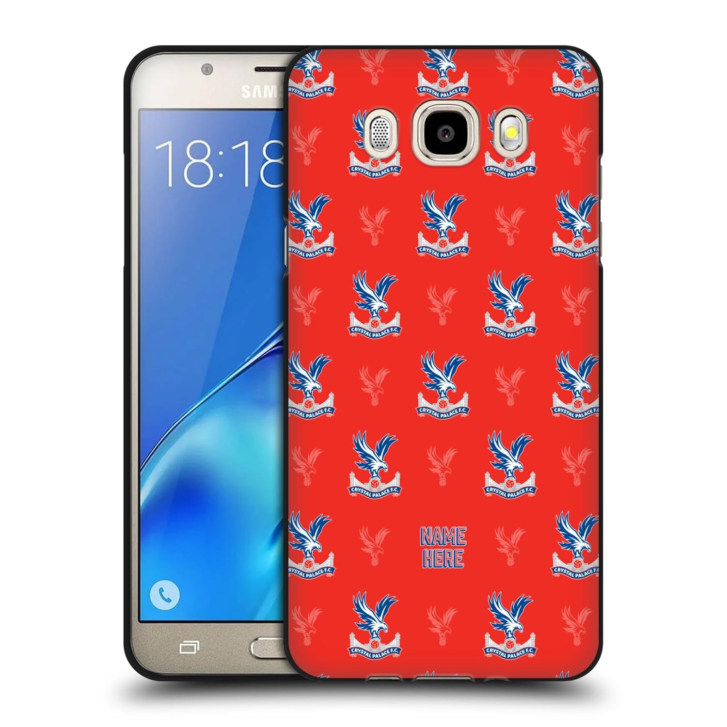 Amazon.com: Custom Customized Personalized Crystal Palace FC Black Eagle 2017/18 Black Soft Gel Case for Samsung Galaxy J5 (2016): Cell Phones & Accessories