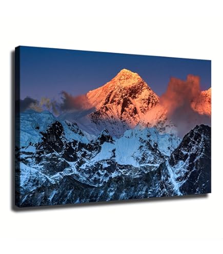 Amazon.com: Mount Everest on The Border of Tibet and Nepal