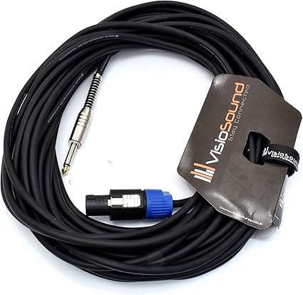 speakon to jack speaker cable