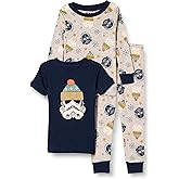 Amazon Essentials Disney | Marvel | Star Wars Unisex Kids' Snug-Fit Cotton Pajamas