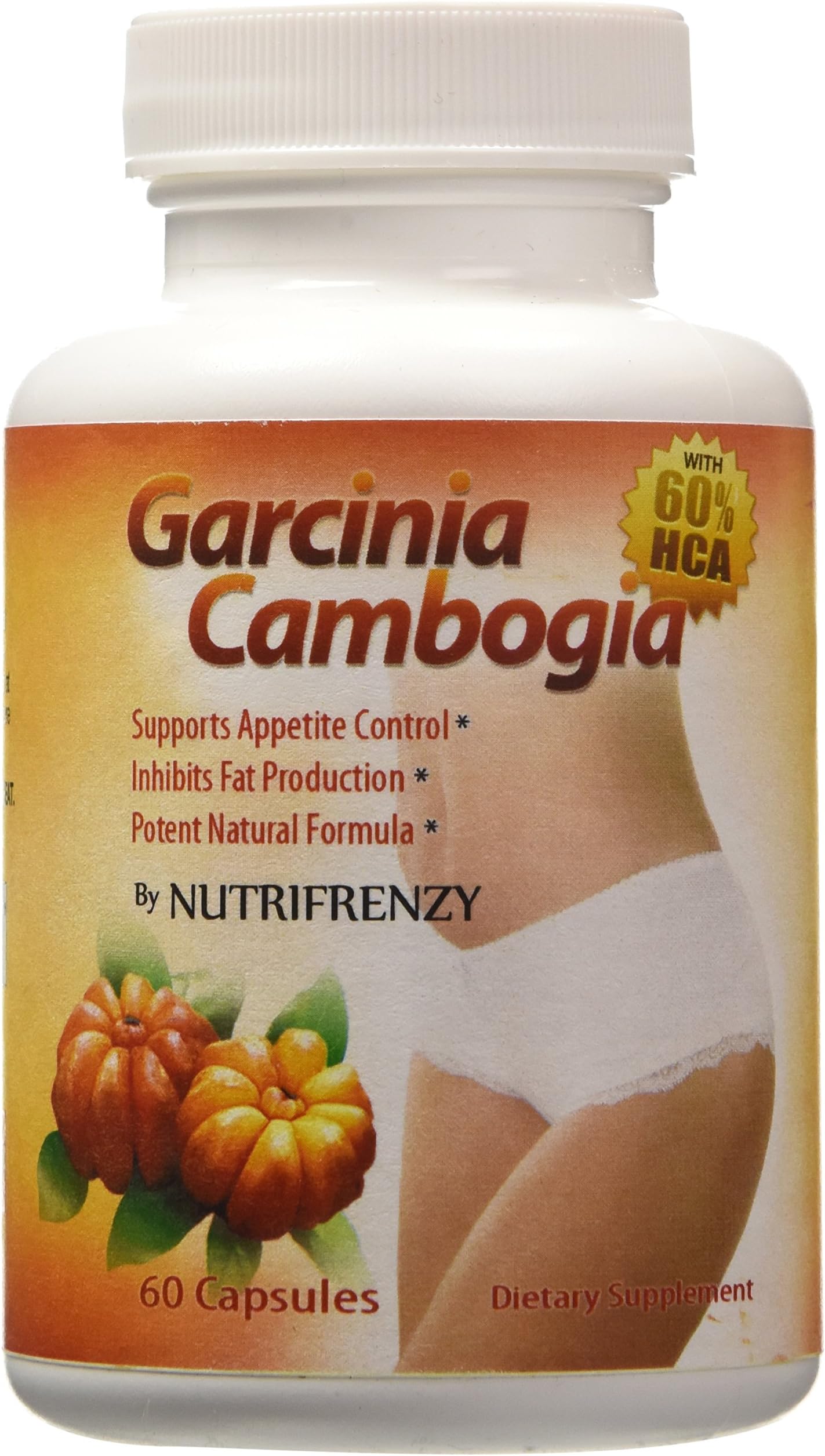#1 Garcinia Cambogia, 1000mg per serving, Clinically Proven, 500 mg per capsules, 60 capsules, 60% HCA Weight Loss, Appetite Suppressant