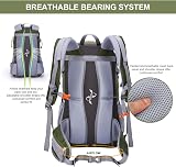 MOUNTAINTOP 40L Hiking Backpack Water Resistant Daypack 55x33x20 cm Men Women view 5