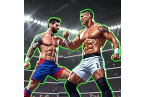 Ultimate Football Fight Messi vs. Ronaldo: Wrestling Rivals Soccer Legends 2025