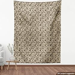 Ambesonne Camo Fabric by The Yard, Continuous