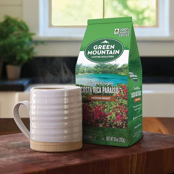 GREEN MOUNTAIN COFFEE ROASTERS COSTA RICA PARAISO GROUND COFFEE 10OZ