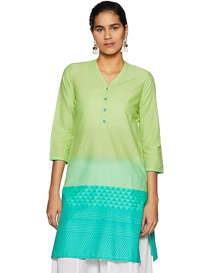 Women's Cotton A-Line Kurta