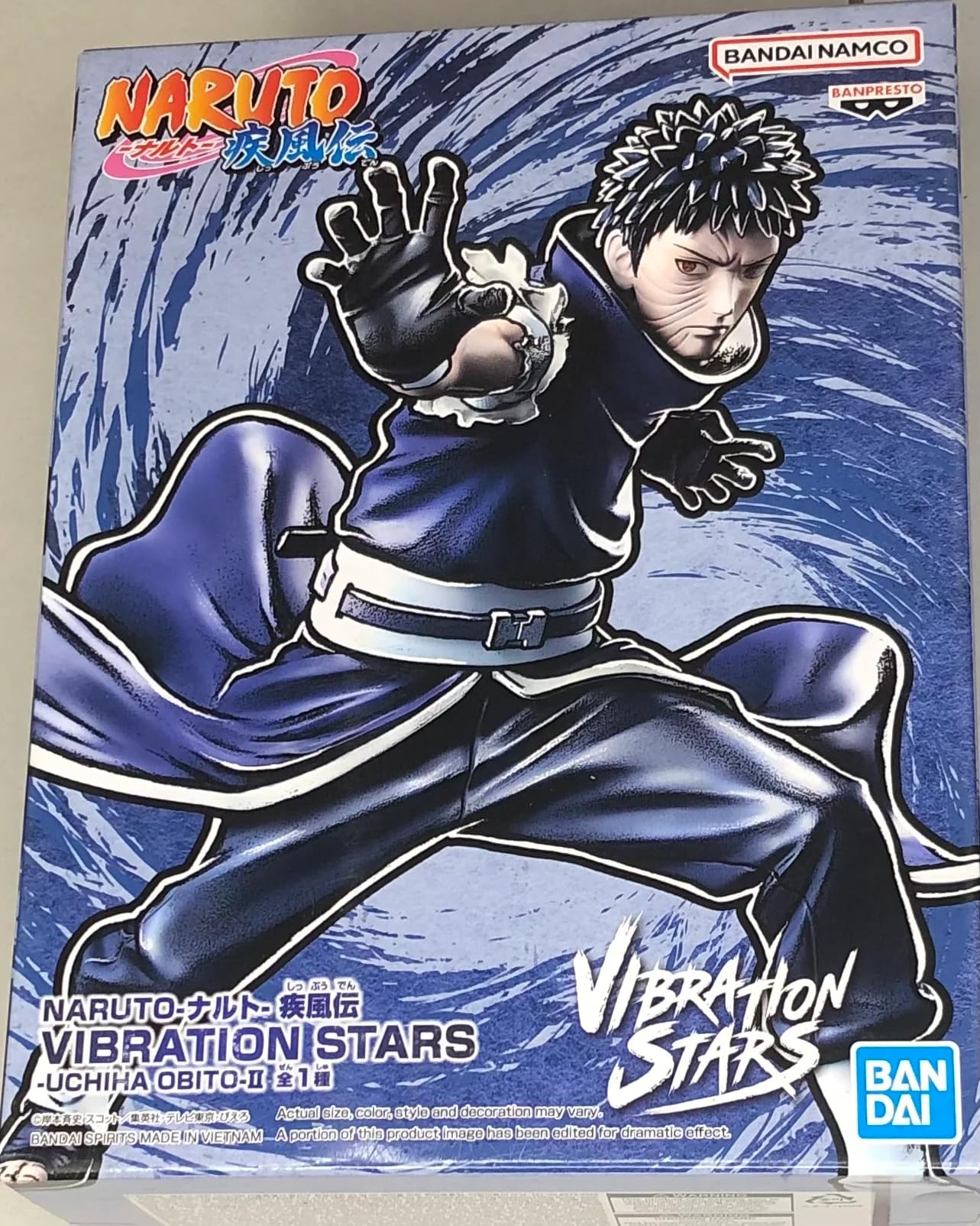 BANPRESTO Naruto Shippuden Vibration Stars - Uchiha Obito Ⅱ