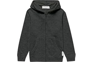 AMERICLOUD Kids Soft Brushed Fleece Zip Up Hoodie Casual Sport Hooded Sweatshirt with Pockets for Boys or Girls 3-12 Years