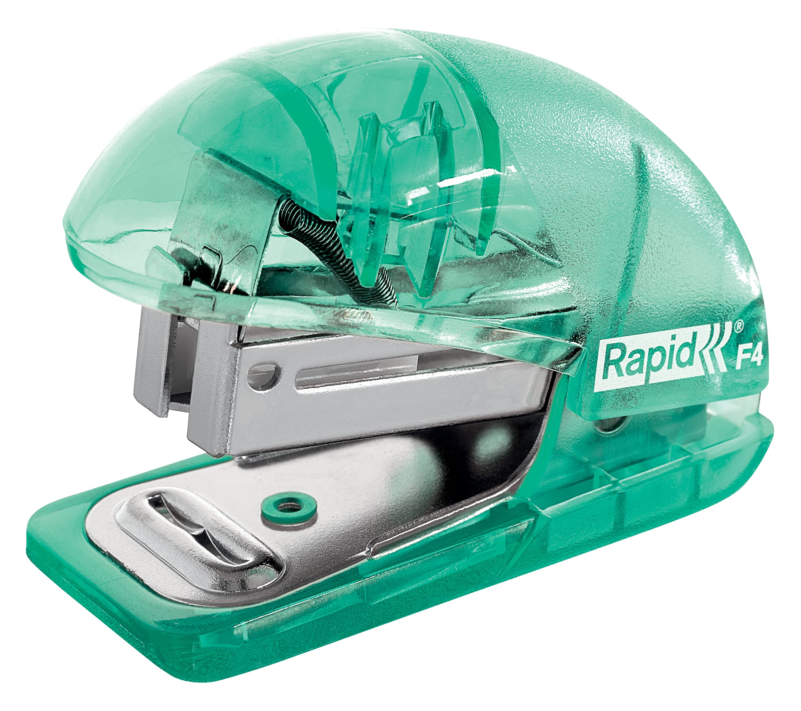 Rapid F4 Colour'Ice Mini Stapler, 10 Sheet Capacity, Includes 1000 x Staples, Blue, 5001326