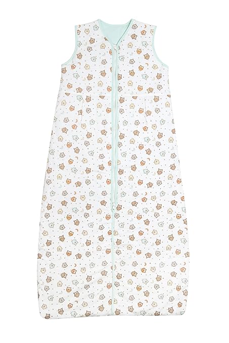 title=Slumbersac Sacco Nanna Neonato Modello Standard Circa 2.5 Tog- Gufo Simply,