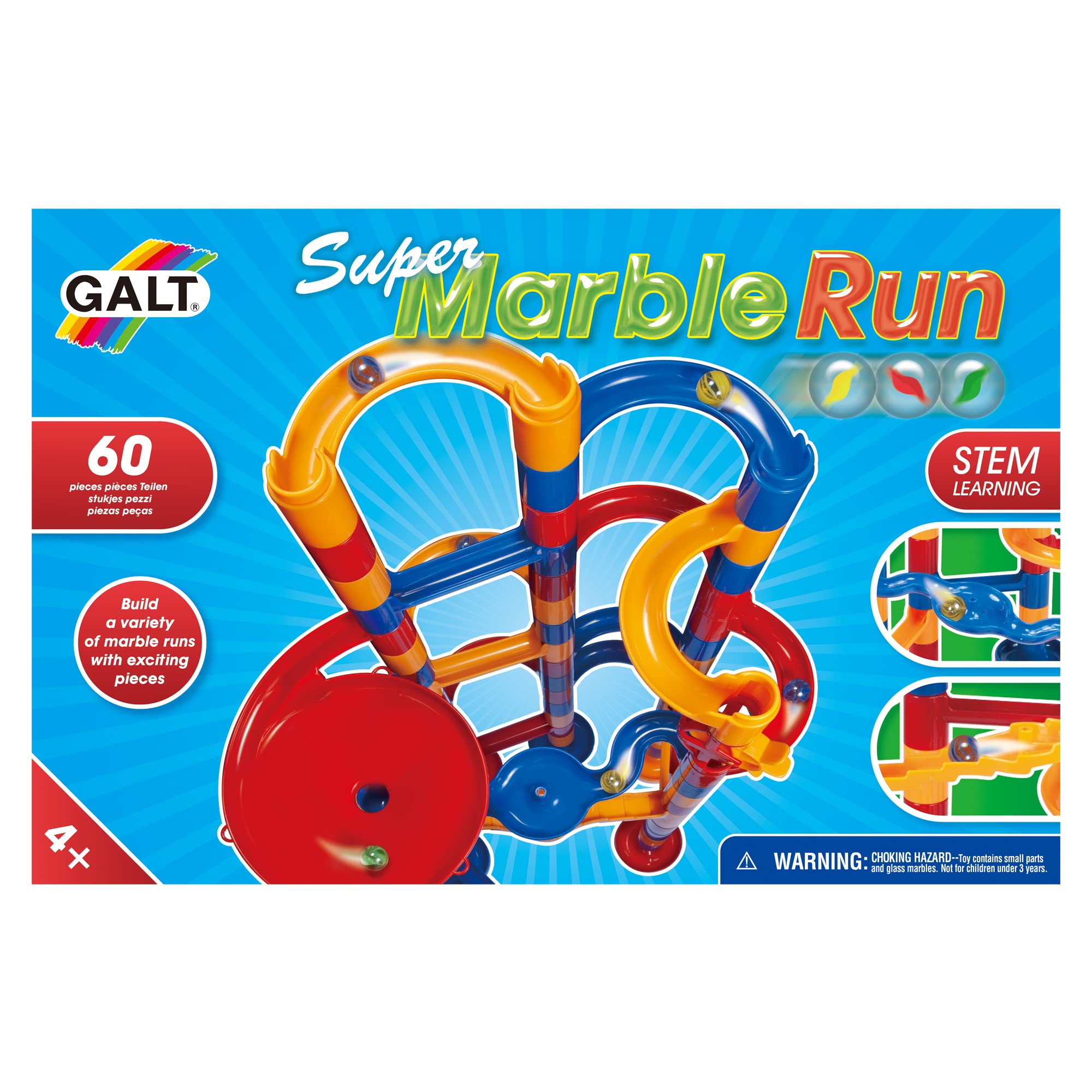 Galt Toys Inc Super Marble Run Toy, 1004105