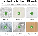 KIAMXNE Stainless Steel Extendable Shower Curtain Rod 130-193cm with 2 Holders view 7