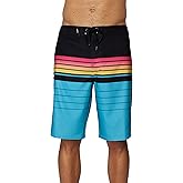 O'NEILL Mens Hyperfreak Heist Swim Trunks - 21 Inch Inseam Fixed Waist Boardshorts for Men with Pocket