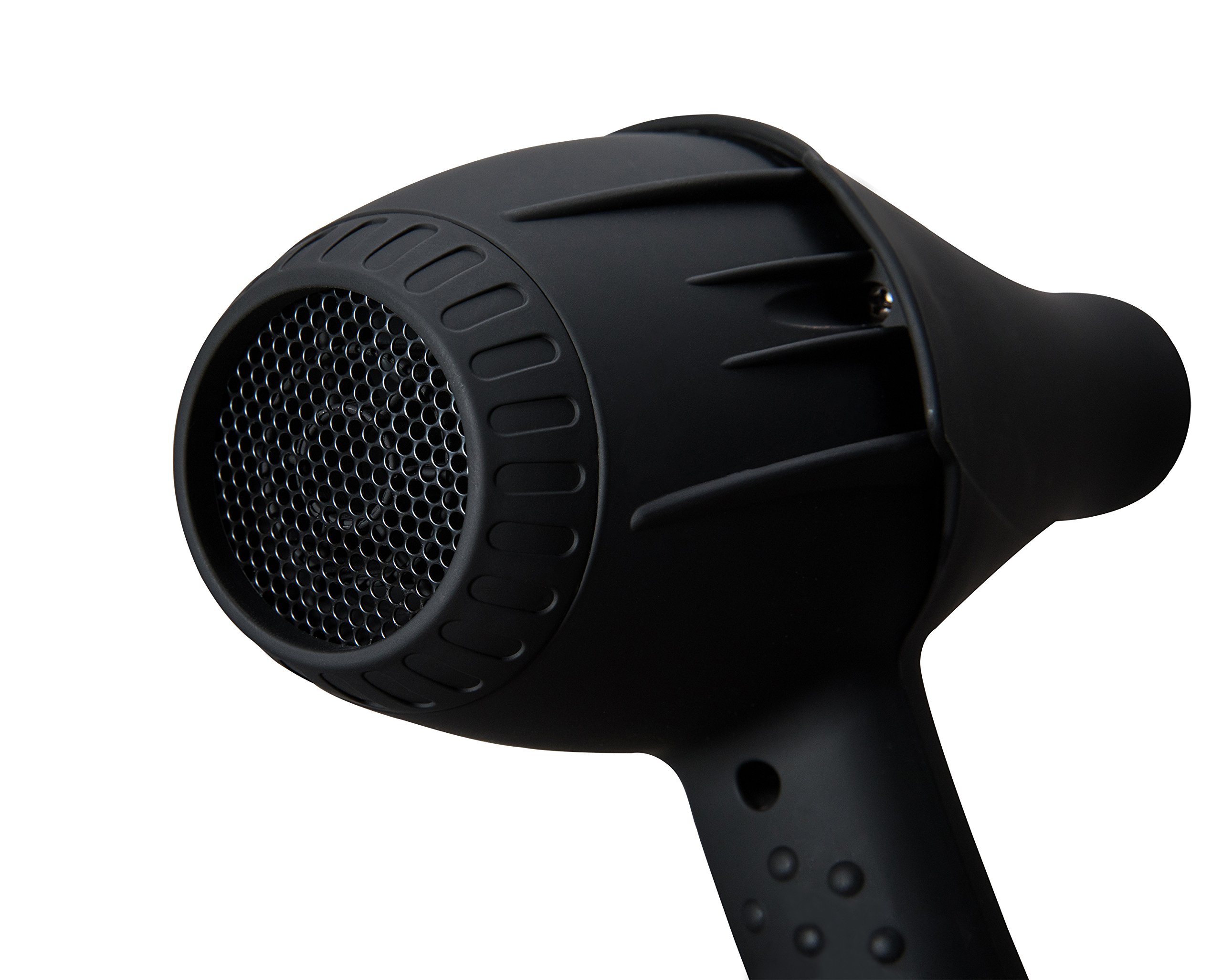 PLEXTONE 1875W Quick Dry Lightweight Professional Ceramic Hair Dryer Multifunctional Settings and ETL Certified Plug Cold Shot Button(some have) 2 Speeds 3 Heat Settings Concentrator Diffuser (Black)