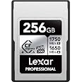 Lexar 256GB CFexpress Type A Silver 4.0 Card, 1750/1650 MB/s, 8K Video | Compatible w/ Sony Alpha/FX Cameras, Filmmakers, Pho