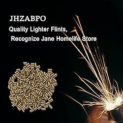 JHZABPO Universal Lighter Flint, 350-Pack of Golden