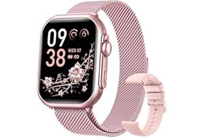 Smart Watches for Women (Android/iPhone), 1.83" HD Smart Watch with Calls/Messages/Notifications, Sleep/Heart Rate/SpO2/Blood Pressure Monitor, 110+ Sports Modes Fitness Tracker Watch, 1000mAh Battery4.5 out of 5 stars 6663 offers from $34.64