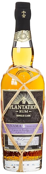 Plantation Rum Panama 8 Years Old Reserve Single Cask Red Pineau Finish (1 x 0.7 l)