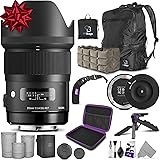 Sigma 35mm F1.4 Art DG HSM Lens for Canon DSLR Cameras + Sigma USB Dock with Altura Photo Essential Accessory and Travel Bund