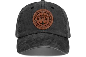 Rybicag Captain Hat for Men Women,Cool Boat Gifts for Boat Owners,Boating Gifts Accessories for Dad