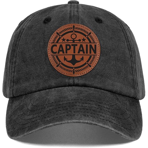Boat Captain Hat for Men, Gifts for Boat Owners, Boating