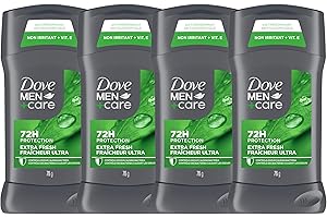 Dove Men+Care Antiperspirant Stick for 72h sweat & odour protection Extra Fresh with Triple Action moisturizer to help preven