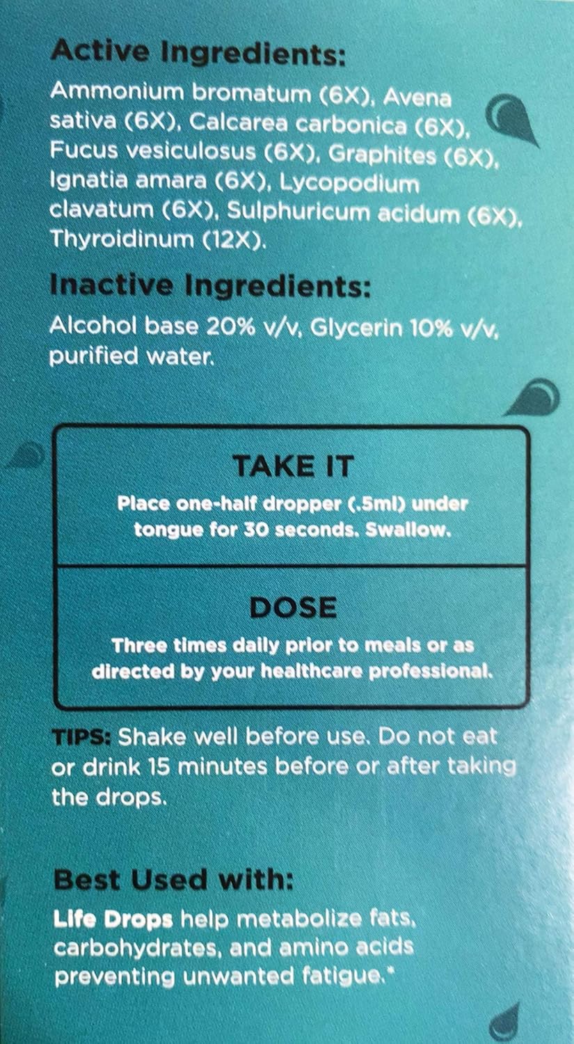 TLC Resolution Drops for Weight Loss: Effective Appetite Suppressant | 2 Fl Oz | 60ml: Health & Personal Care