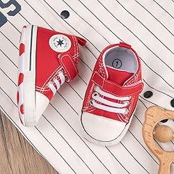 KKIIDDSS Unisex Baby Girls Boys Canvas High-top