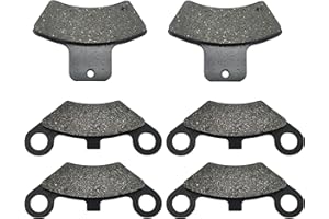 Joygowe Front Rear Brake Pads For Polaris Scrambler Sportsman 335 400 500 4x4 HO RSE DUSE 1998 1999 2000 2001 2002