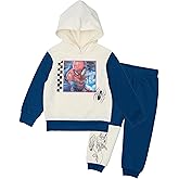 Marvel Spider-Man Boys’ Lenticular Hoodie and Jogger Pants Set, 2-Piece Fleece Outfit