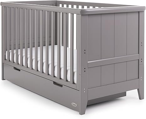 obaby grey cot bed