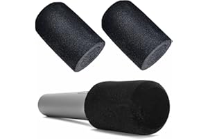 2 Pcs Foam Mic Cover Compatible with JBL PartyBox Wireless Mic Microphones, Handheld Microphone Windscreen Sponge Cover Micro