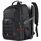 Z-MGKISS 52L Extra Large Travel Backpack for Men&amp;Women, Fit 17.3" Laptops | LifetimeWarranty, Large Capacity, Long-Term Durability, TSA Friendly,Anti-Theft,Water Resistant,Business,College Rucksack Bag