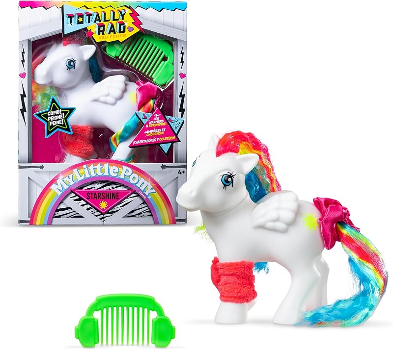 Basic Fun My Little Pony Starshine Totally Rad Retro Pony