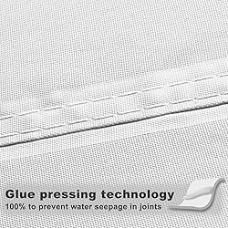SUNNY GUARD Waterproof Sun Shade Sail 8' x