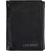 Steve Madden Men's Rfid Trifold Wallet With Id Window