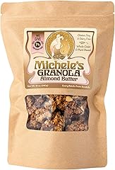 Michele's Granola - Almond Butter - Handmade Non-GMO Whole Grain Oats - Free of Gluten, Soy, Wheat, & Dairy