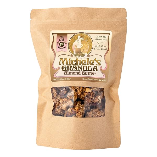 MICHELE’S GRANOLA – ALMOND BUTTER – HANDMADE NON-GMO...