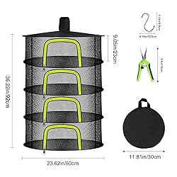 4 Layer Herb Drying Rack, Hanging Mesh
